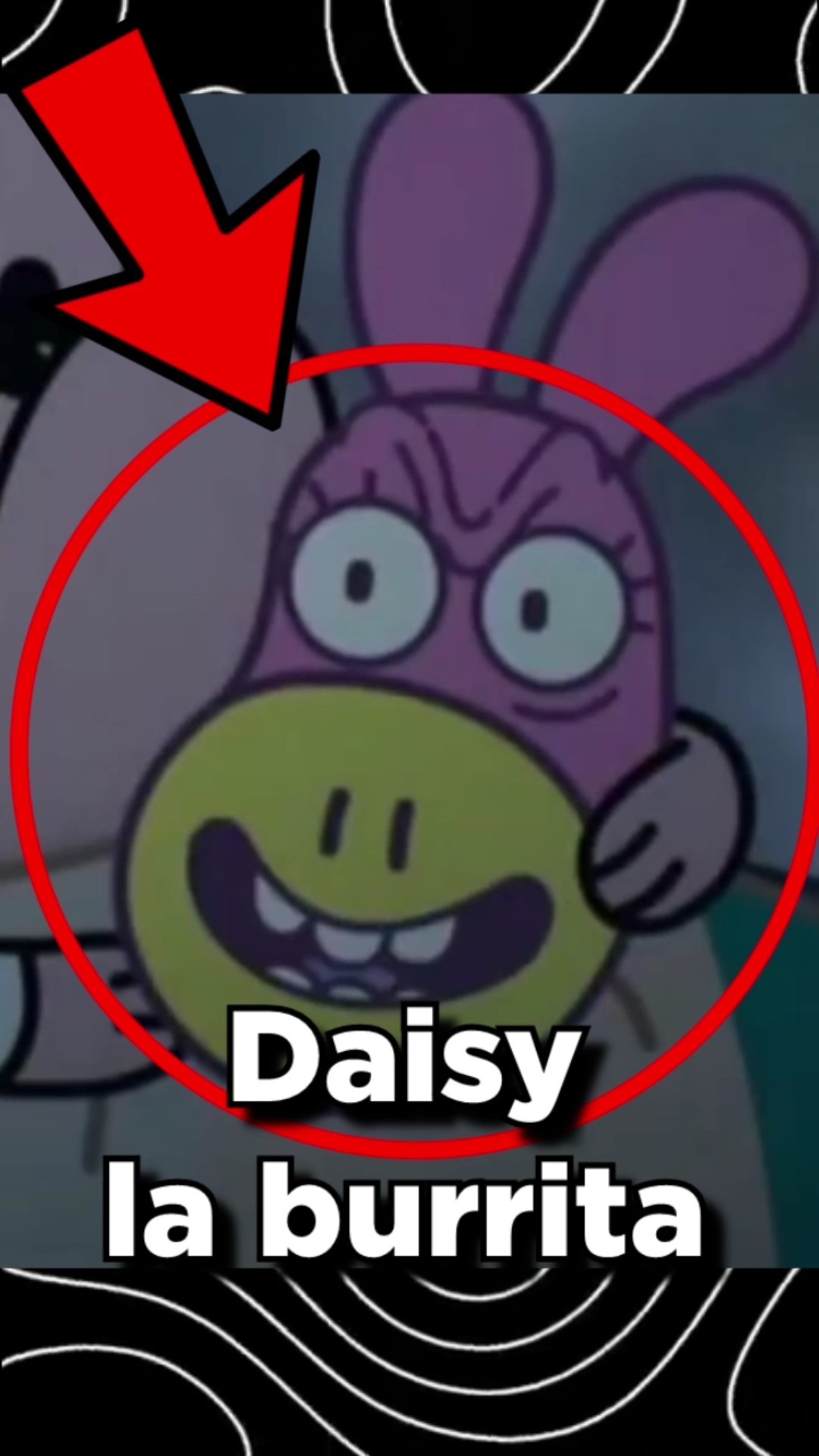 ¿QUIÉN ES DAISY LA BURRITA? ? #gumball #josativi #youtube #shorts #miedo #terror